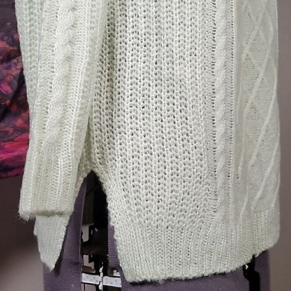 No Comment Textured Off-the-Shoulder Sweater Sz XL - Picture 8 of 13
